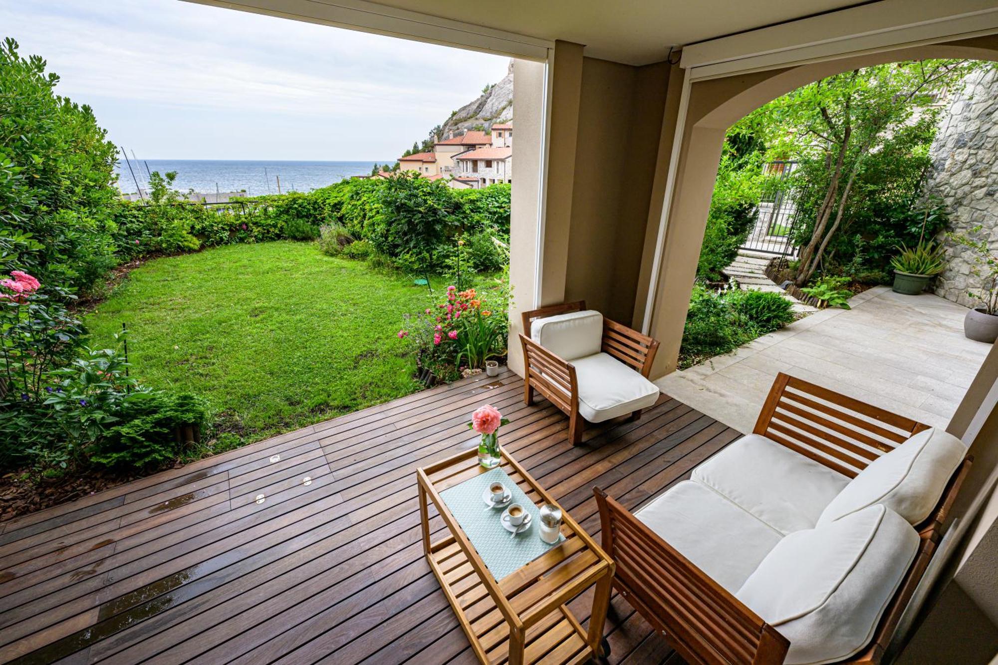 Portopiccolo Apartments With Garden And Beach Included システィアーナ エクステリア 写真